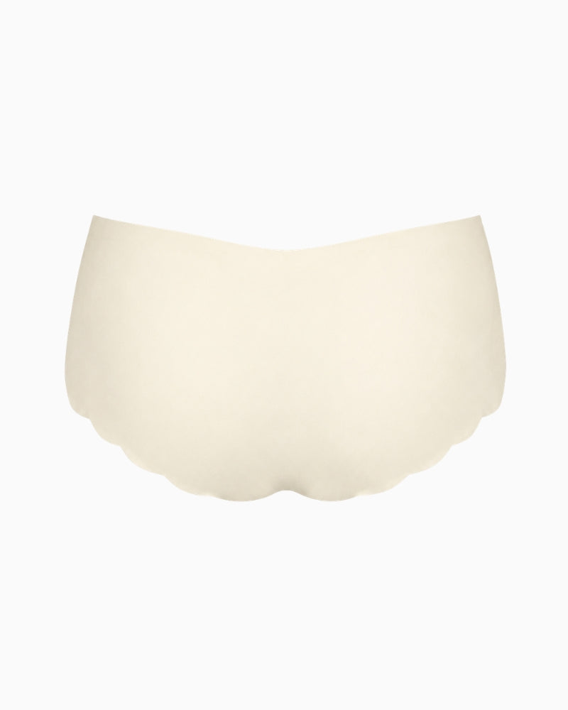 Sloggi Zero Microfibre Short Brief in cream back view