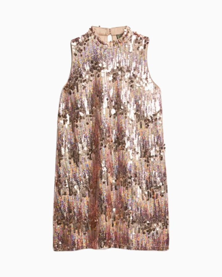 Superdry - A-Line SL Sequin Mini Dress 