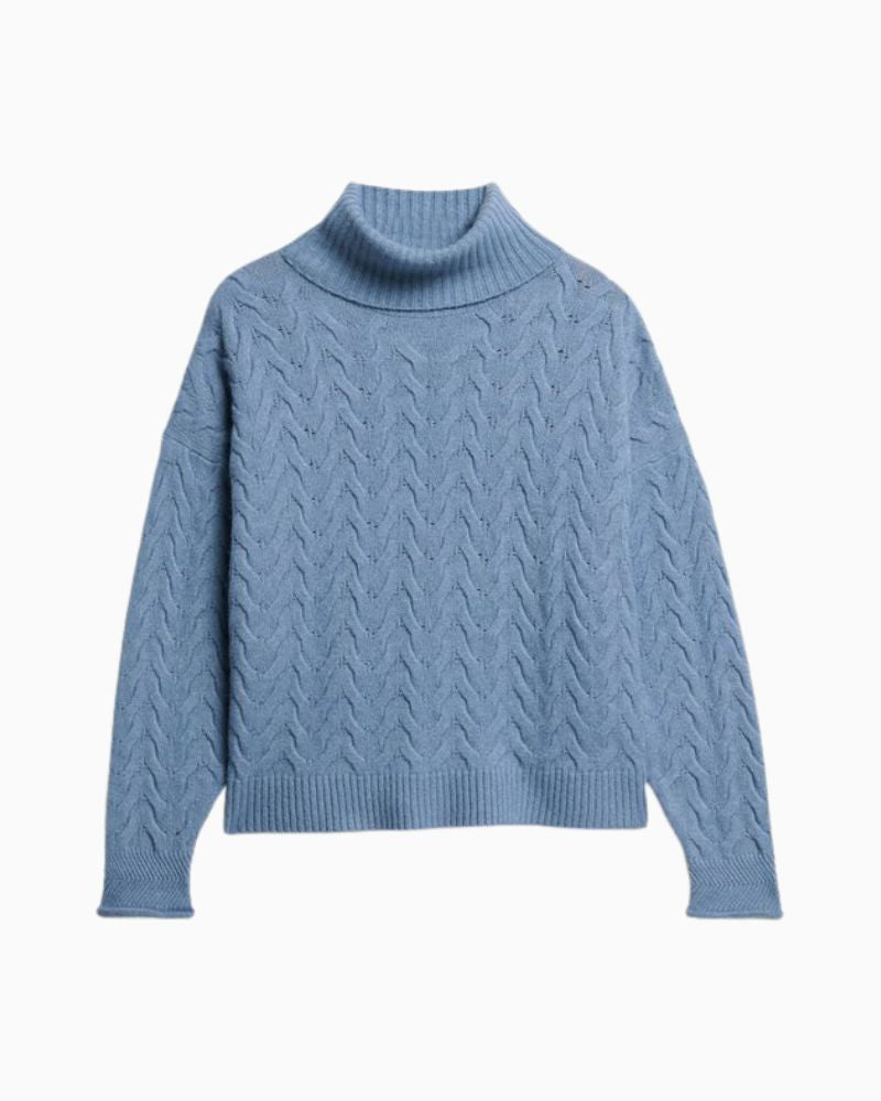 Superdry - Cable Roll Neck Jumper