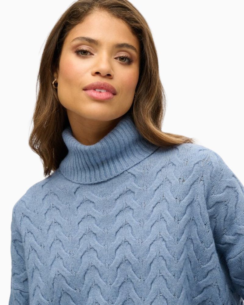 Superdry - Cable Roll Neck Jumper