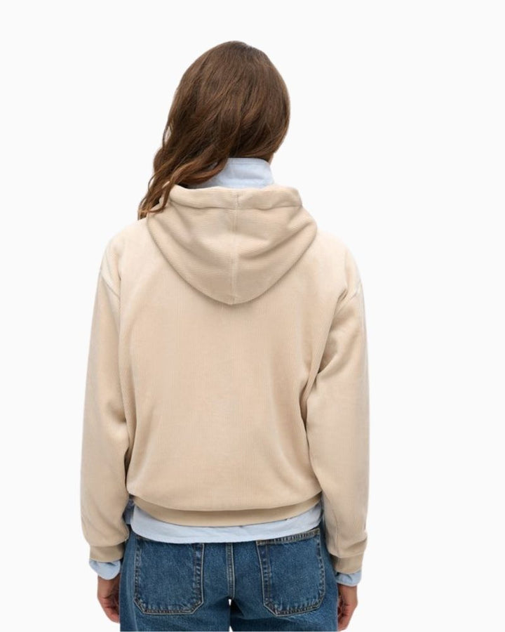 Superdry - Country Club Velour Loose Hoodie 