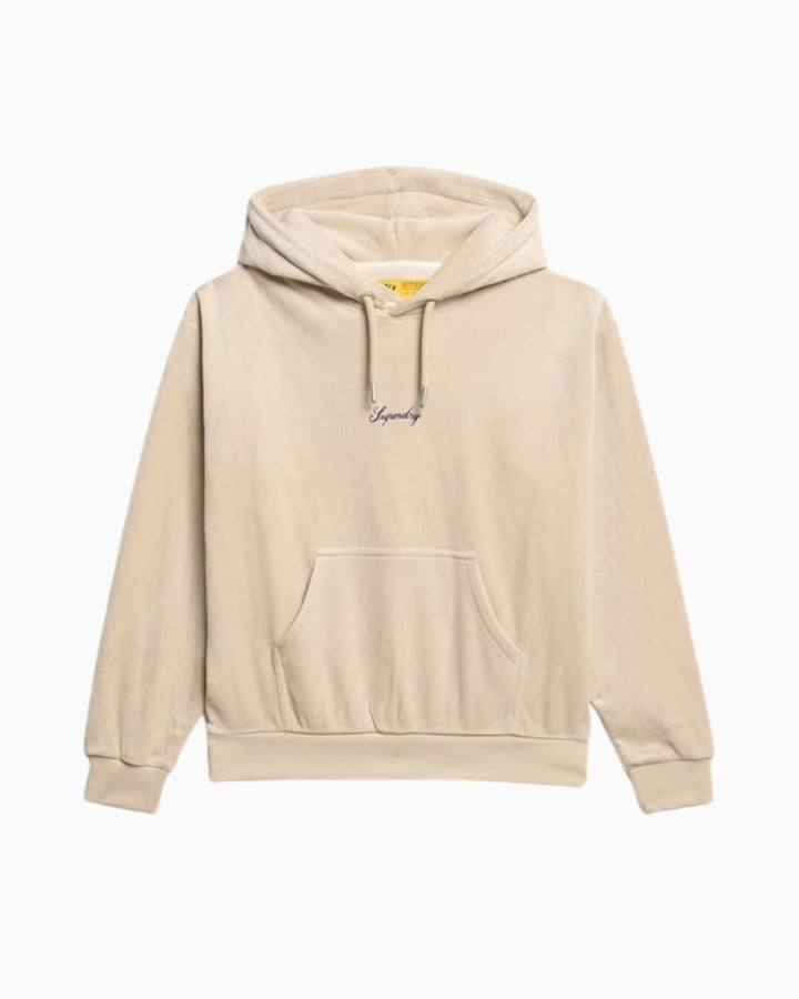 Superdry - Country Club Velour Loose Hoodie 