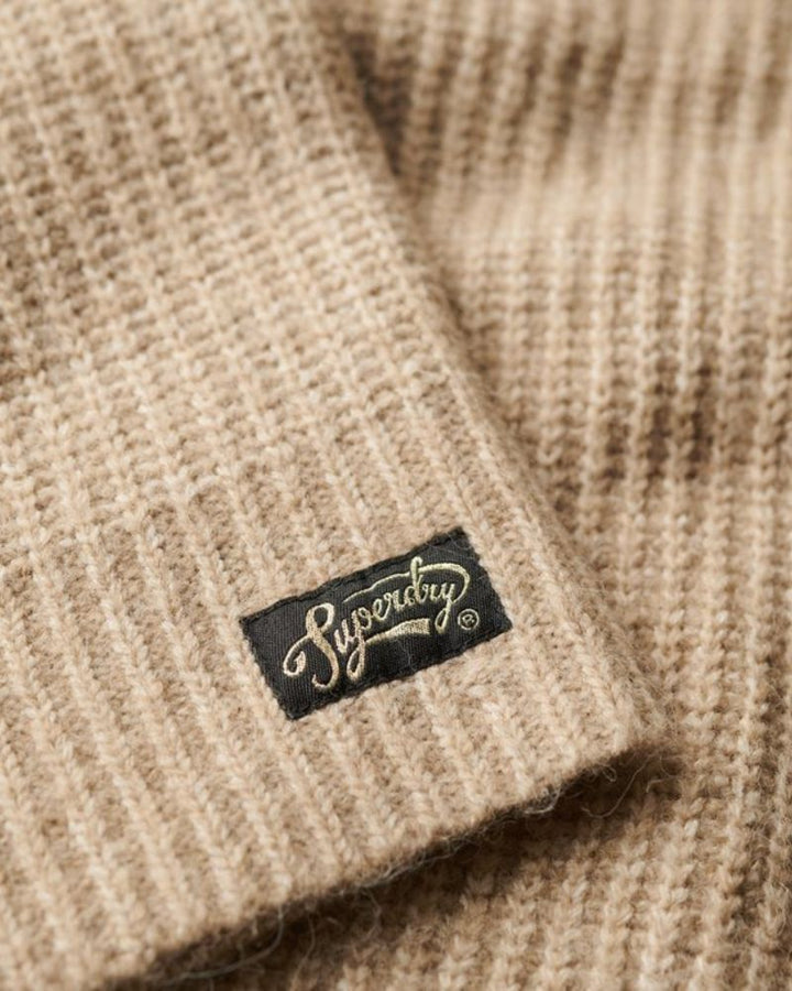 Superdry - Essential Zip Neck Jumper 