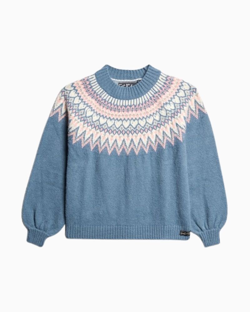 Superdry - Slouchy Pattern Jumper