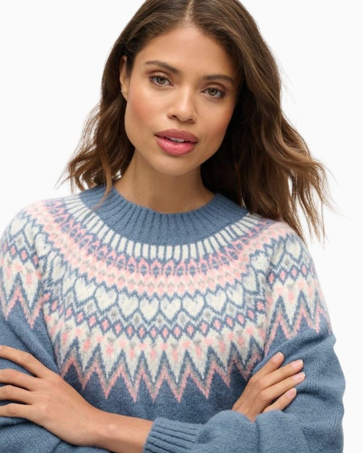 Superdry - Slouchy Pattern Jumper