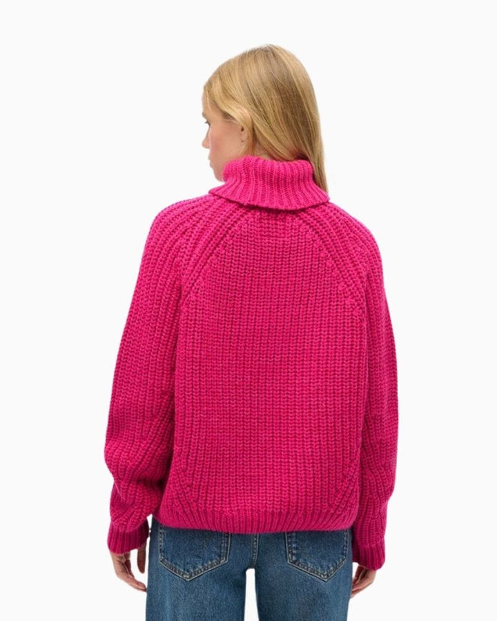 Superdry - Slouchy Stitch Roll Neck Knit