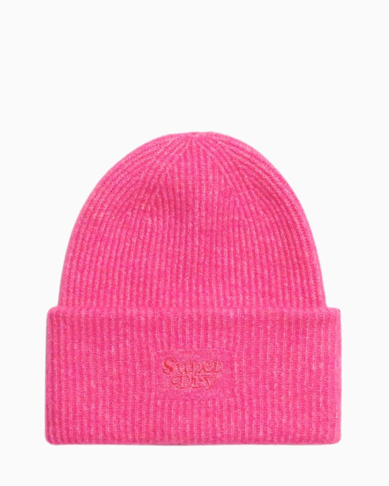 Superdry - Soft Rib Knit Beanie Hat