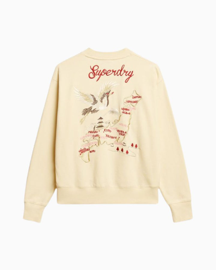 Superdry - Suika Embroidered Loose Sweatshirt