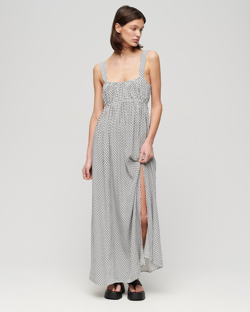 Superdry - Tie Back Maxi Dress