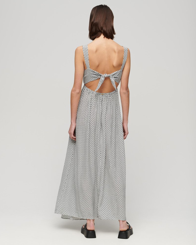 Superdry - Tie Back Maxi Dress