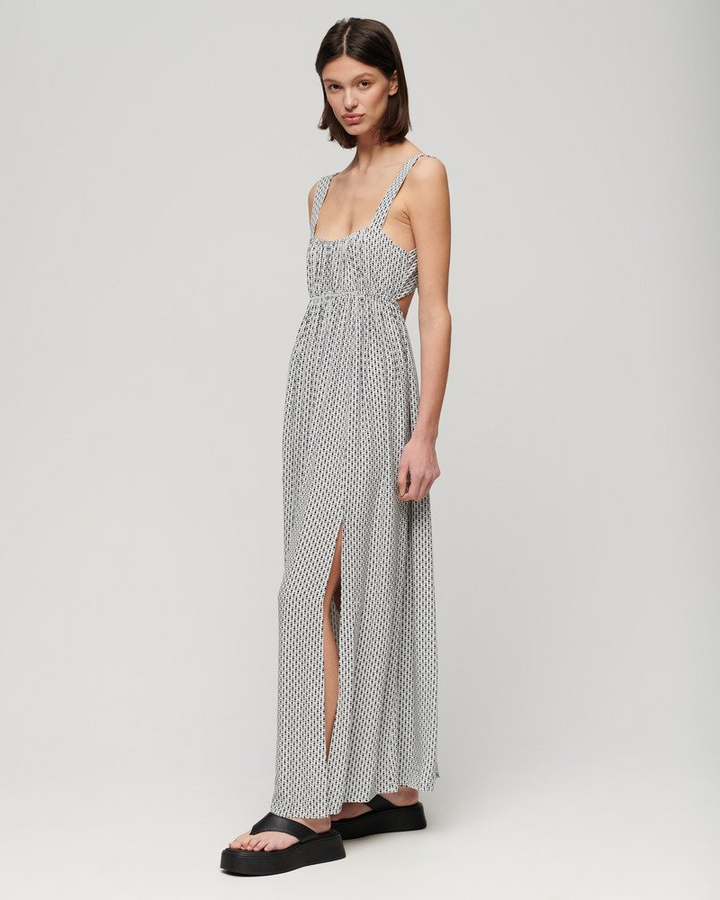 Superdry - Tie Back Maxi Dress