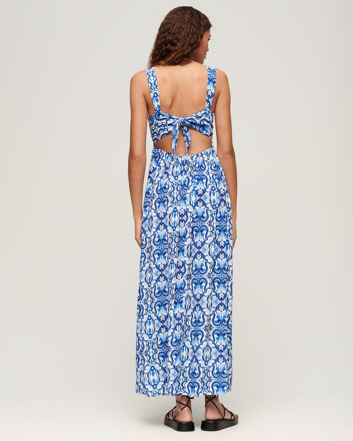 Superdry - Tie Back Maxi Dress 