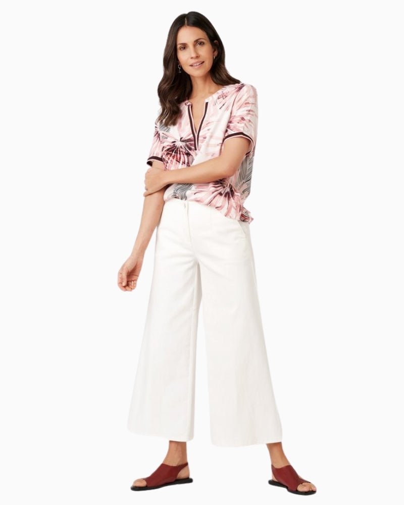 TONI Jenny culotte off white front view
