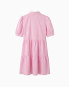 Tinta Zendaya Shirt Dress fuchsia back view