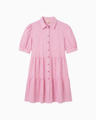 Tinta Zendaya Shirt Dress fuchsia front view