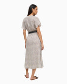Tinta y Bariloche Siona dress natural back view