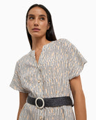 Tinta y Bariloche Siona dress natural belt detail