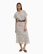 Tinta y Bariloche Siona dress natural front view