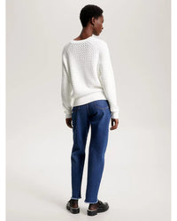 Tommy Hilfiger - CO MINI CABLE C-NECK SWEATER