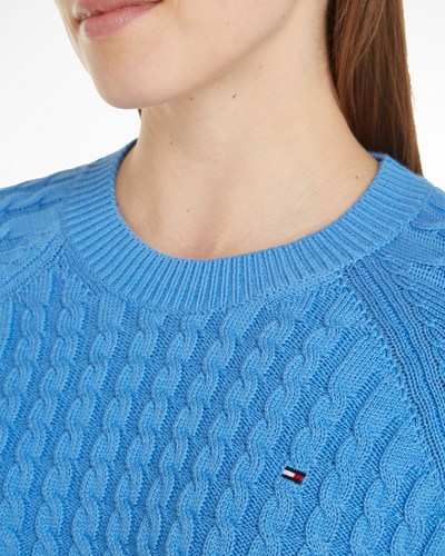 Tommy Hilfiger -  Co Cable C-neck Sweater