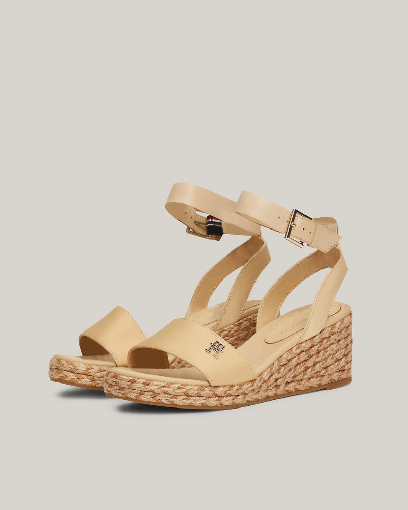 Tommy Hilfiger - Colourful Wedge Satin Sandal 