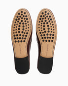 Tommy Hilfiger leather loafers back view – Áines Boutique