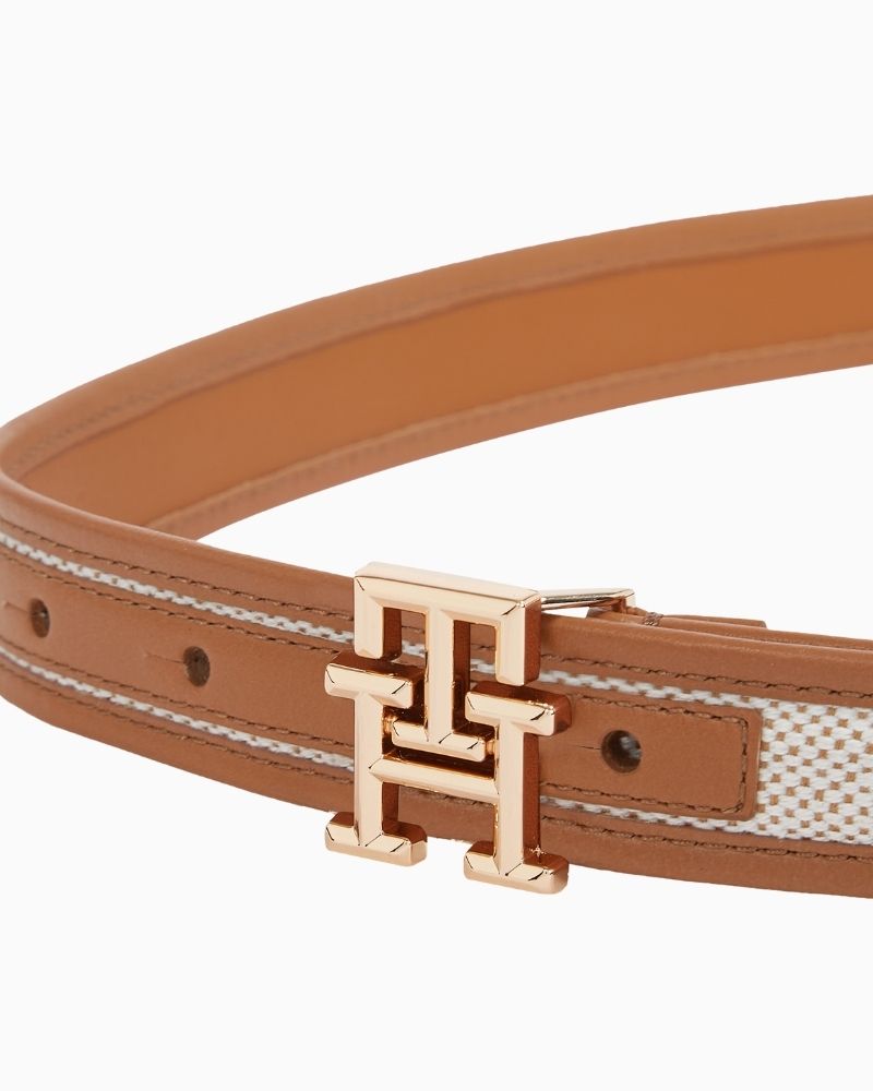 Tommy Hilfiger - Logo 2.5 Canvas Belt