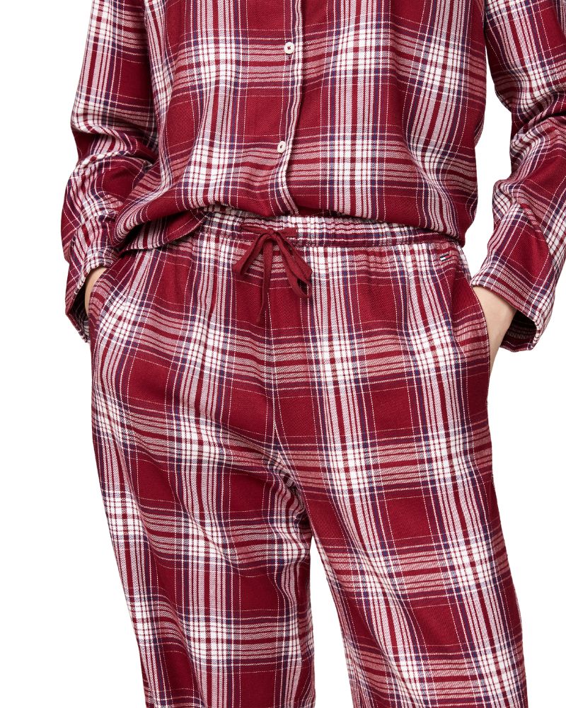 Tommy Hilfiger - Longsleeve Flannel Shirt PJ Set 