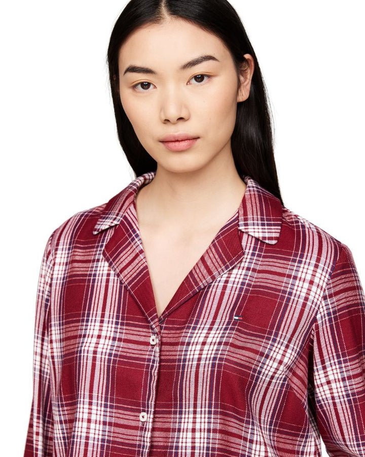 Tommy Hilfiger - Longsleeve Flannel Shirt PJ Set 