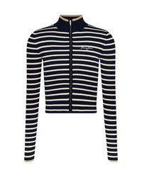 Tommy Hilfiger - Metallic Tip Zip Cardigan