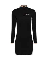 Tommy Hilfiger - Metallic Tip Zip Sweater Dress 