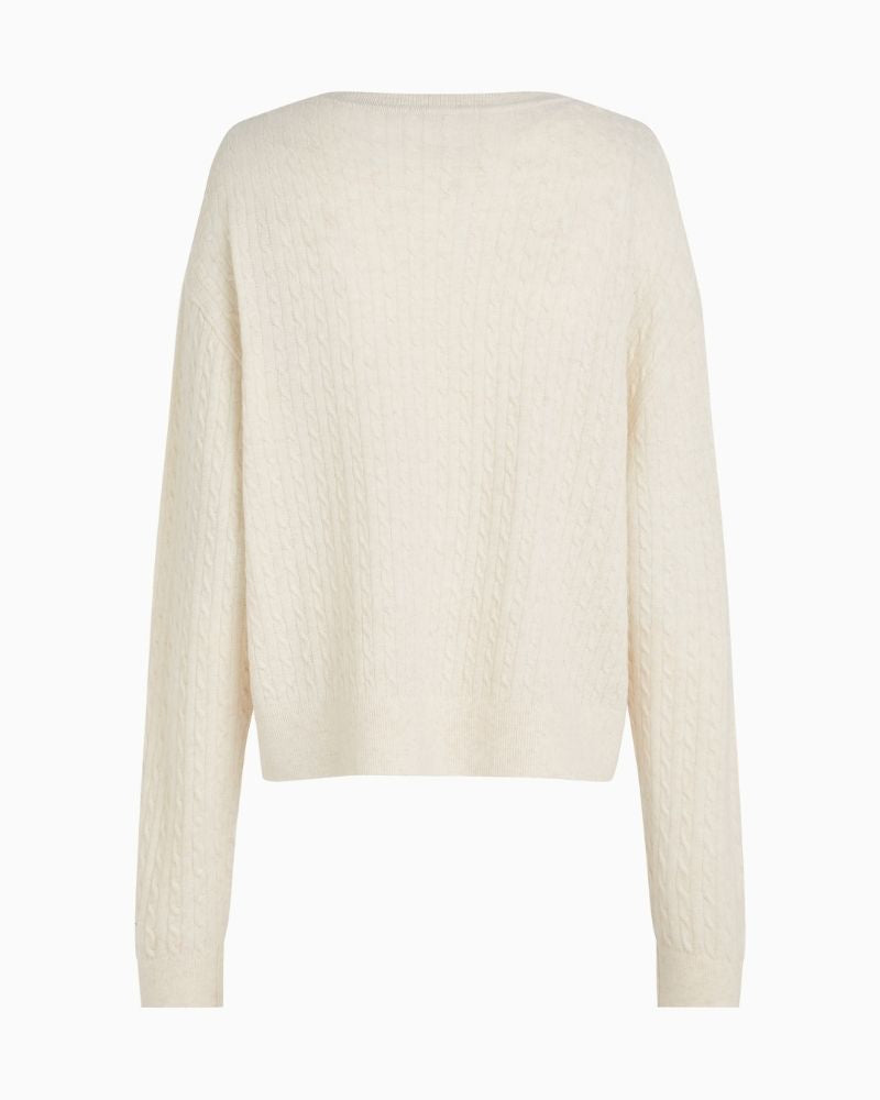 Tommy Hilfiger - Mini Cable V Neck Sweater 