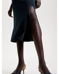 Tommy Hilfiger - OPEN POLO BLOUSSON SS MIDI DRESS