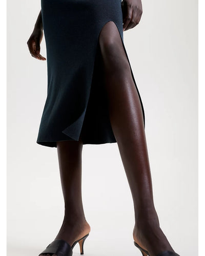 Tommy Hilfiger - OPEN POLO BLOUSSON SS MIDI DRESS