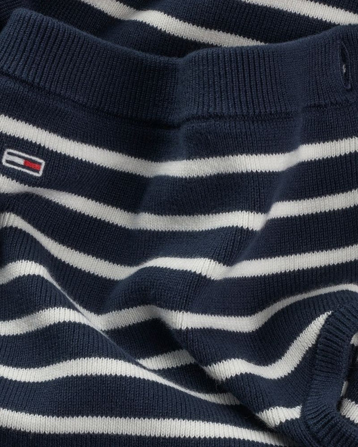 Tommy Hilfiger - Off Shoulder Stripe Sweater