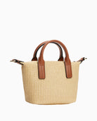 Tommy Hilfiger Popette micro tote raffia full view – Áines Boutique