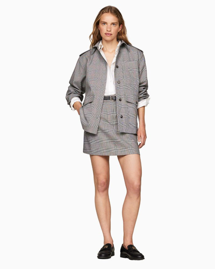 Tommy Hilfiger -  Prince Of Wales Check Skirt 