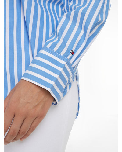 Tommy Hilfiger - SMD Stripe Easy Fit Long Sleeves Shirt