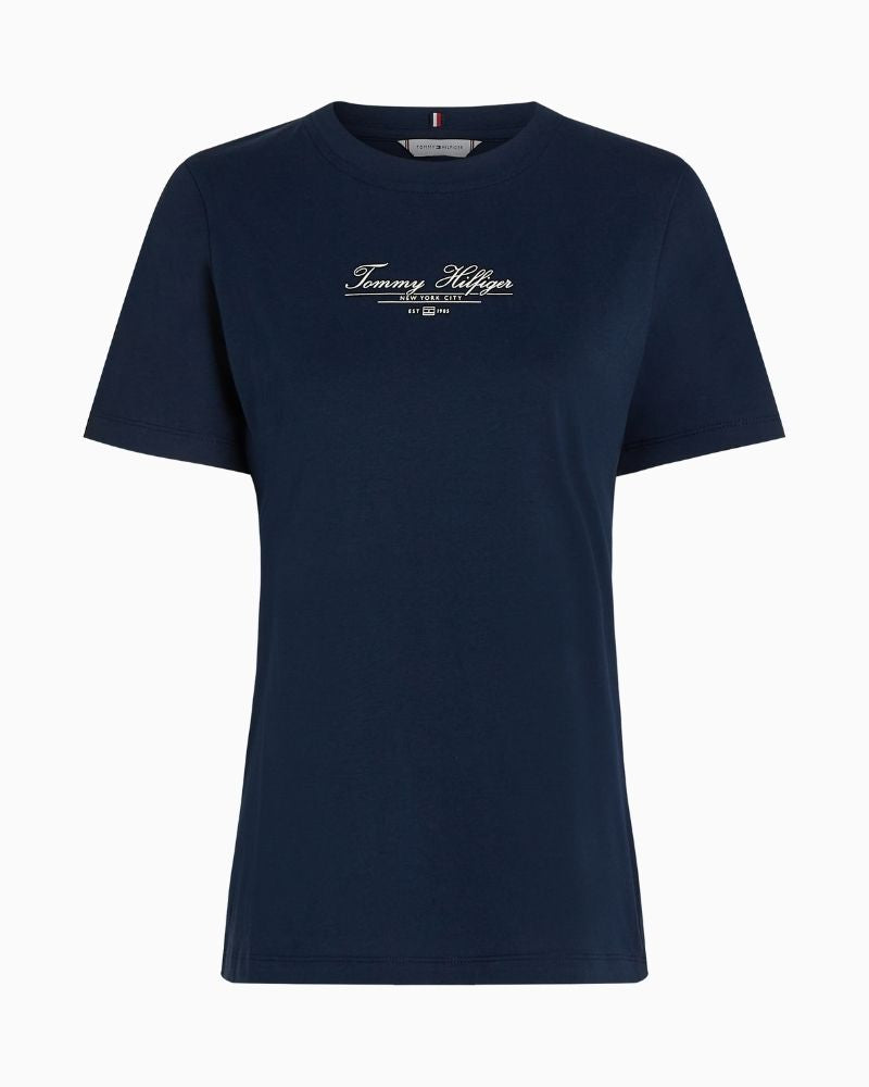 Tommy Hilfiger - Script C-Neck Tee 