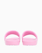 Pink Tommy Hilfiger pool slide sole view – Áines Boutique