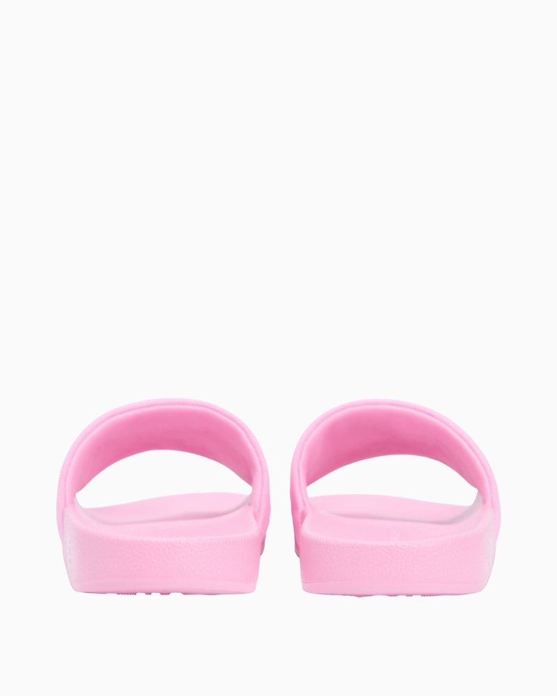 Pink Tommy Hilfiger pool slide sole view – Áines Boutique