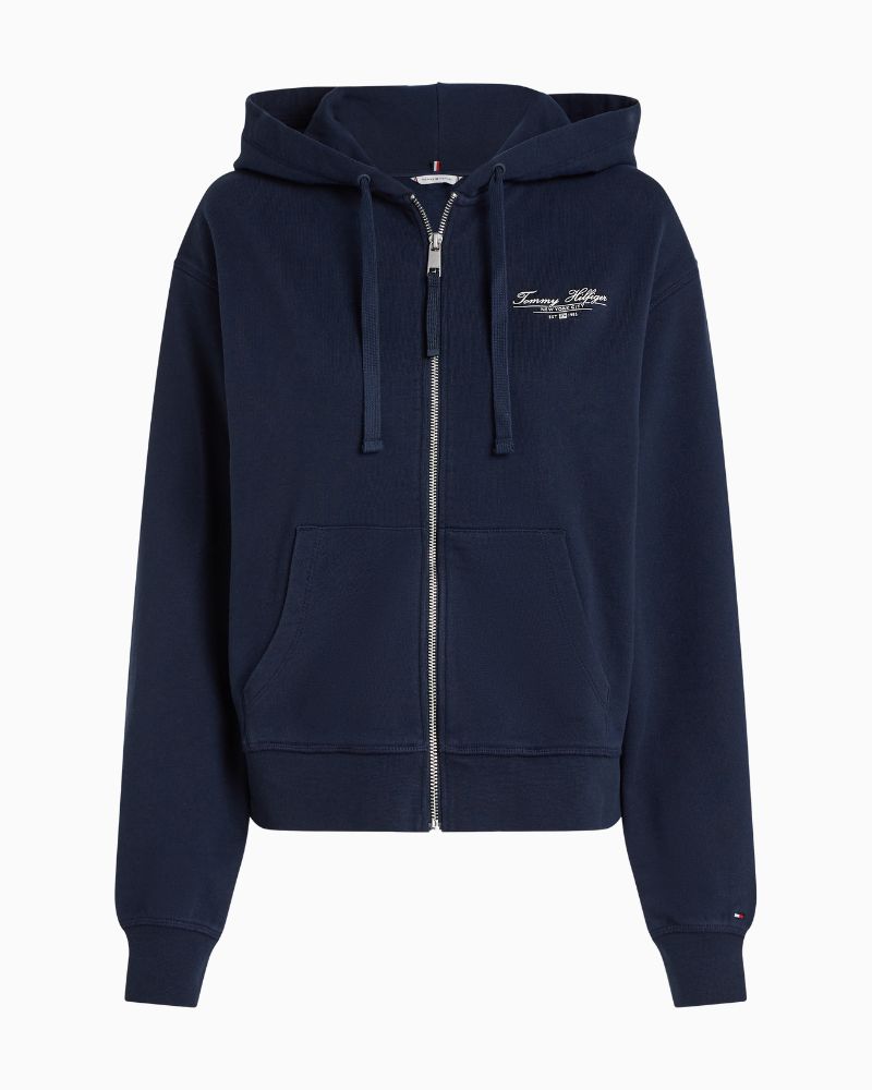 Tommy Hilfiger - Script Zip Hoodie 