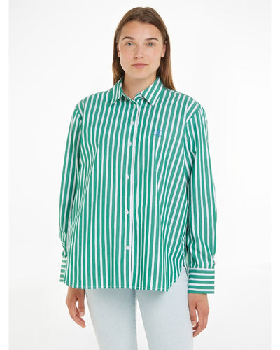 Tommy Hilfiger - Smd Stripe Easy Fit Long Sleeves Shirt