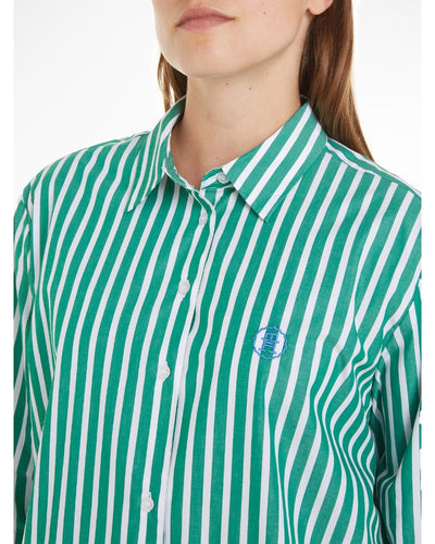 Tommy Hilfiger - Smd Stripe Easy Fit Long Sleeves Shirt
