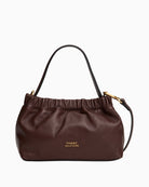 Tommy Hilfiger soft brown leather mini crossover bag