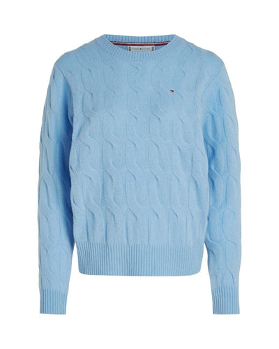 Tommy Hilfiger - Soft Wool Cable C Neck Top 