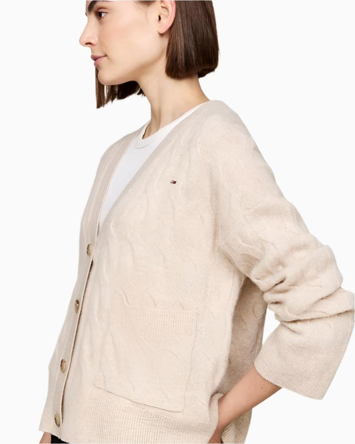 Tommy Hilfiger - Soft Wool Cable Cardigan 