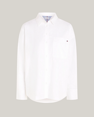 Tommy Hilfiger - Solid Cotton Easy Fit Shirt 
