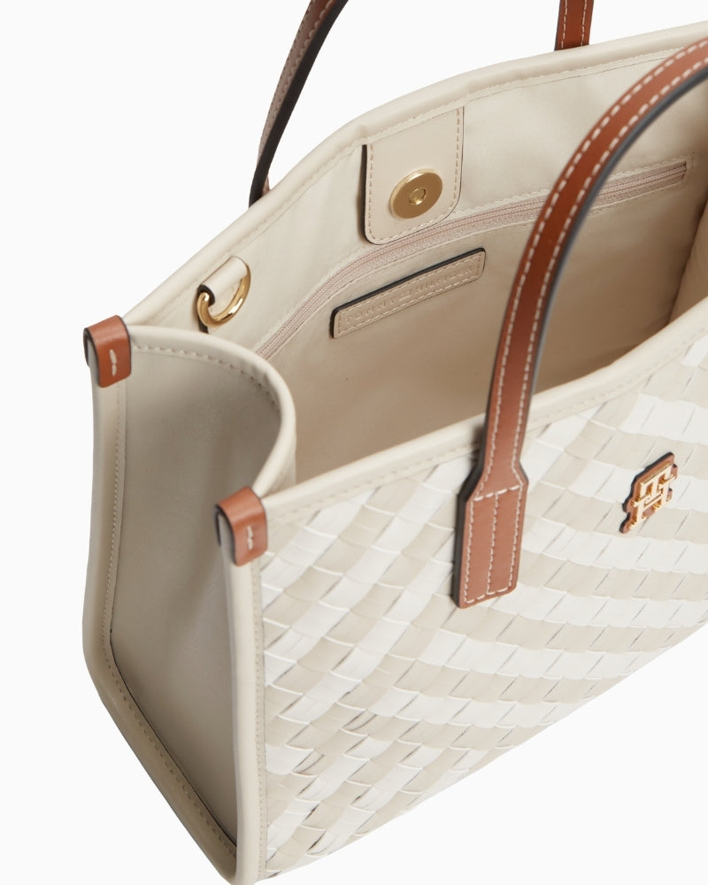 Tommy Hilfiger TH City mini tote interior detail – Áines Boutique