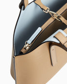 Tommy Hilfiger TH Modern mini tote beige interior detail – Áines Boutique